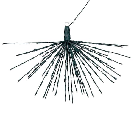 Haz 32 x 28 in. 240 Starburst Twinkle LED Wide Angle Light, Green & Pure White HA3256382